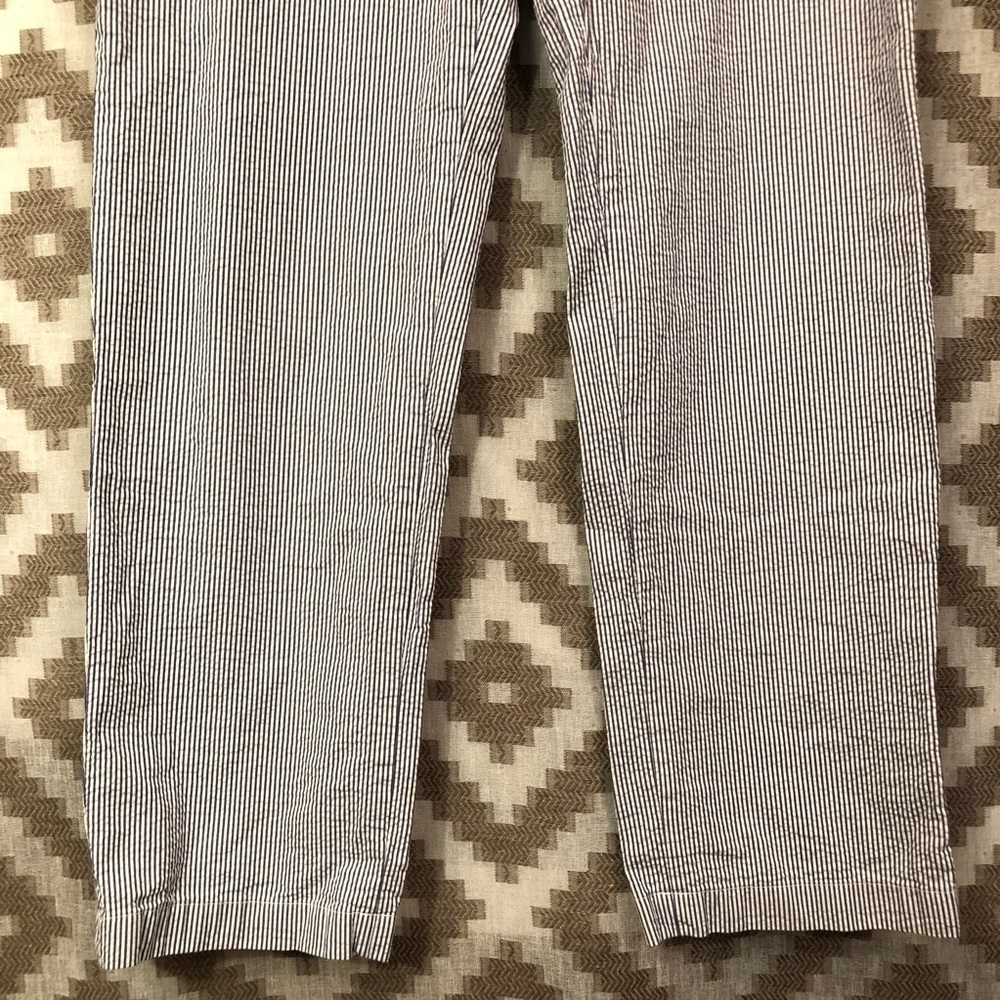 Brooks Brothers Blue White Seersucker Dress Pants - Picture 3 of 7